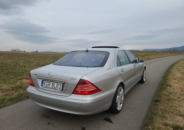 Mercedes-Benz Klasa S cena 34900 przebieg: 210000, rok produkcji 2004 z Nowa Dęba małe 466